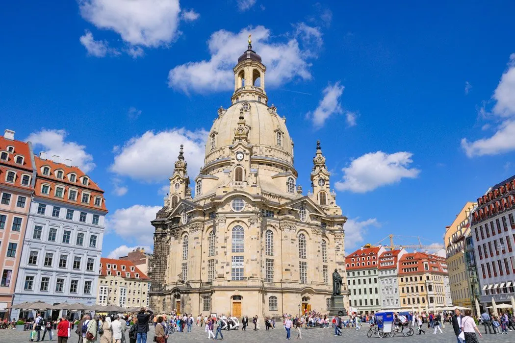 Dresdner Frauenkirche in barocker Architektur