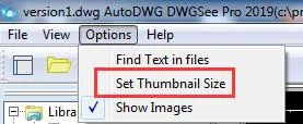 DWGSee Pro 2019 Thumbnail Vorschau