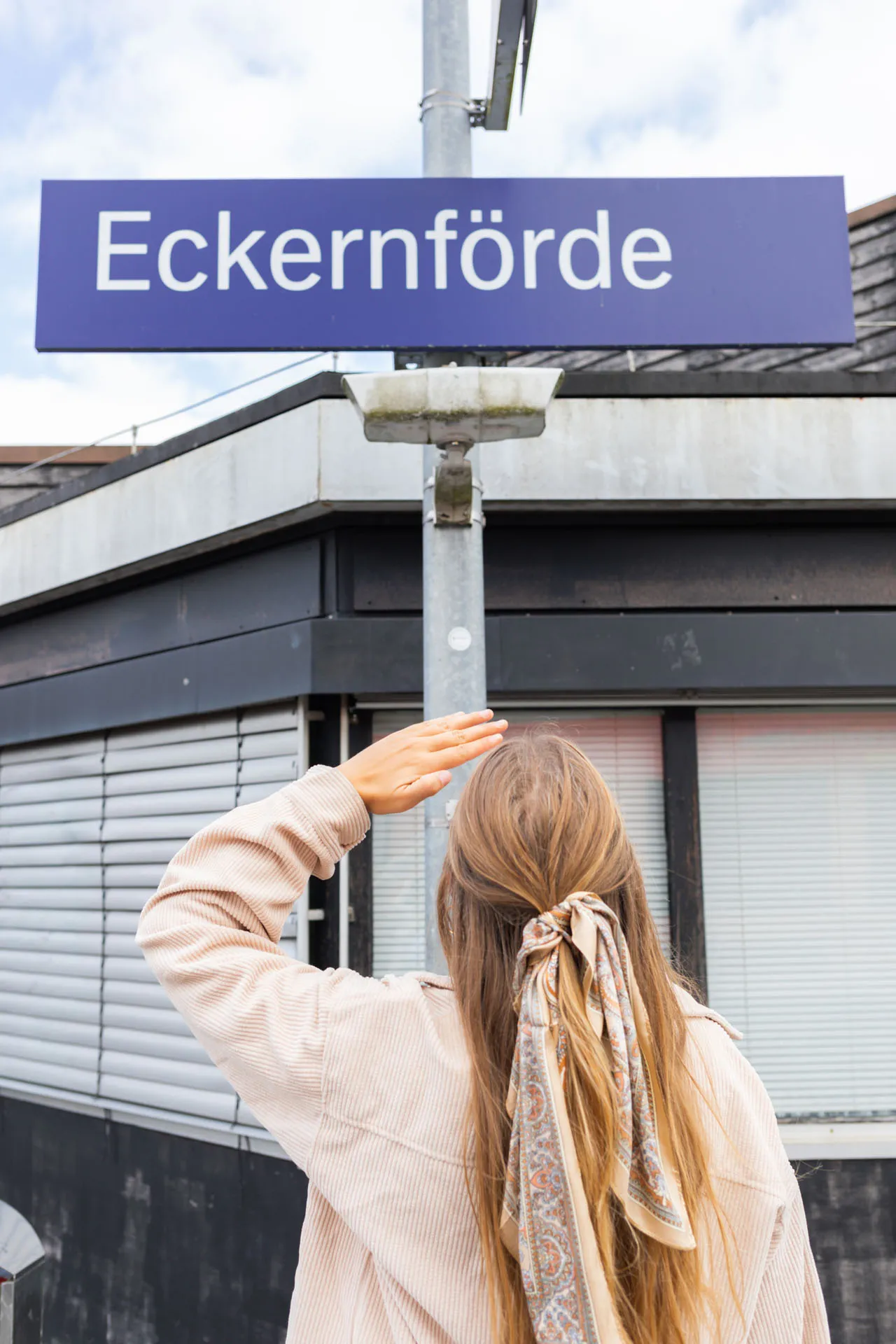 Eckernförde Hafen im Frühling