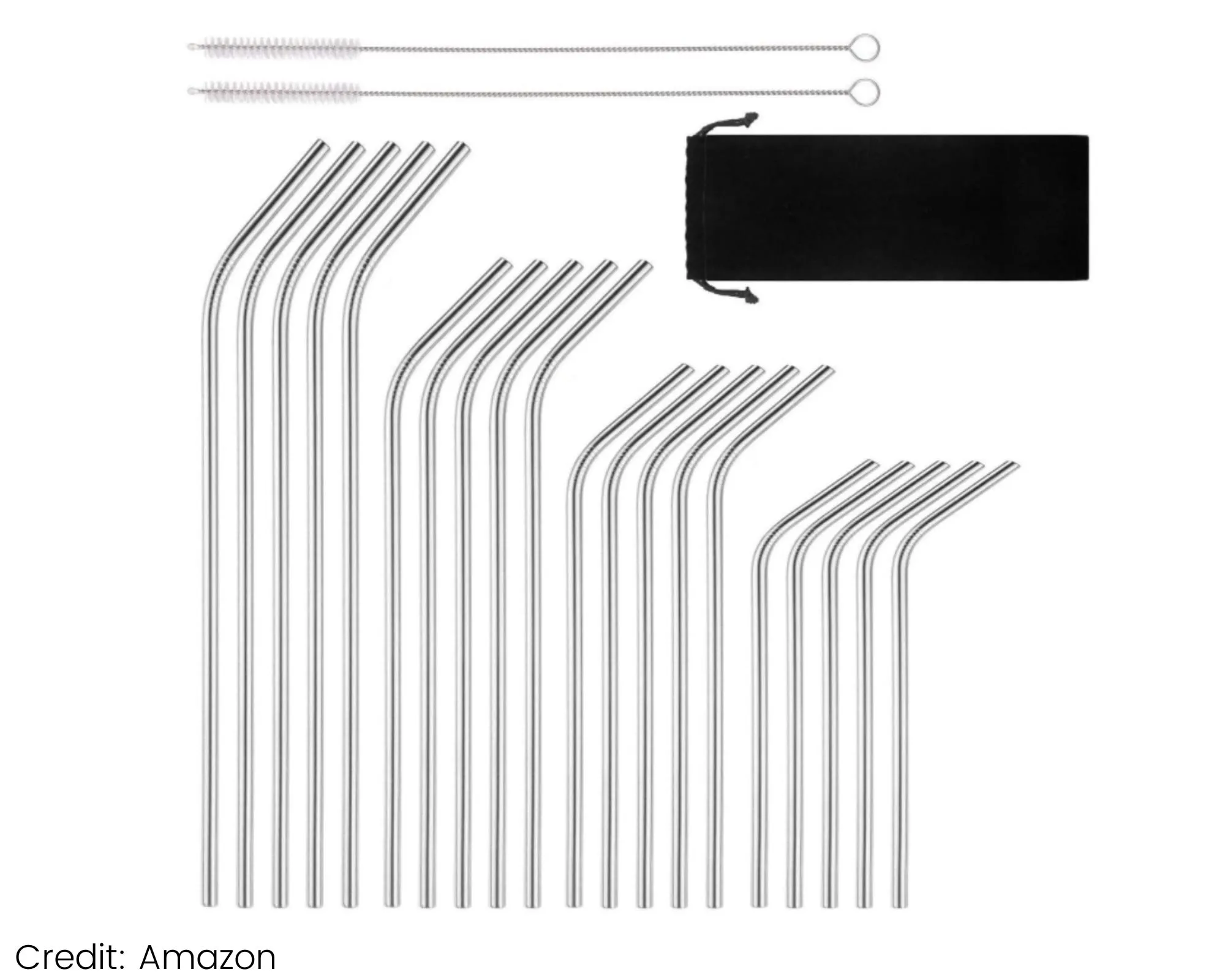 Edelstahl Strohhalme