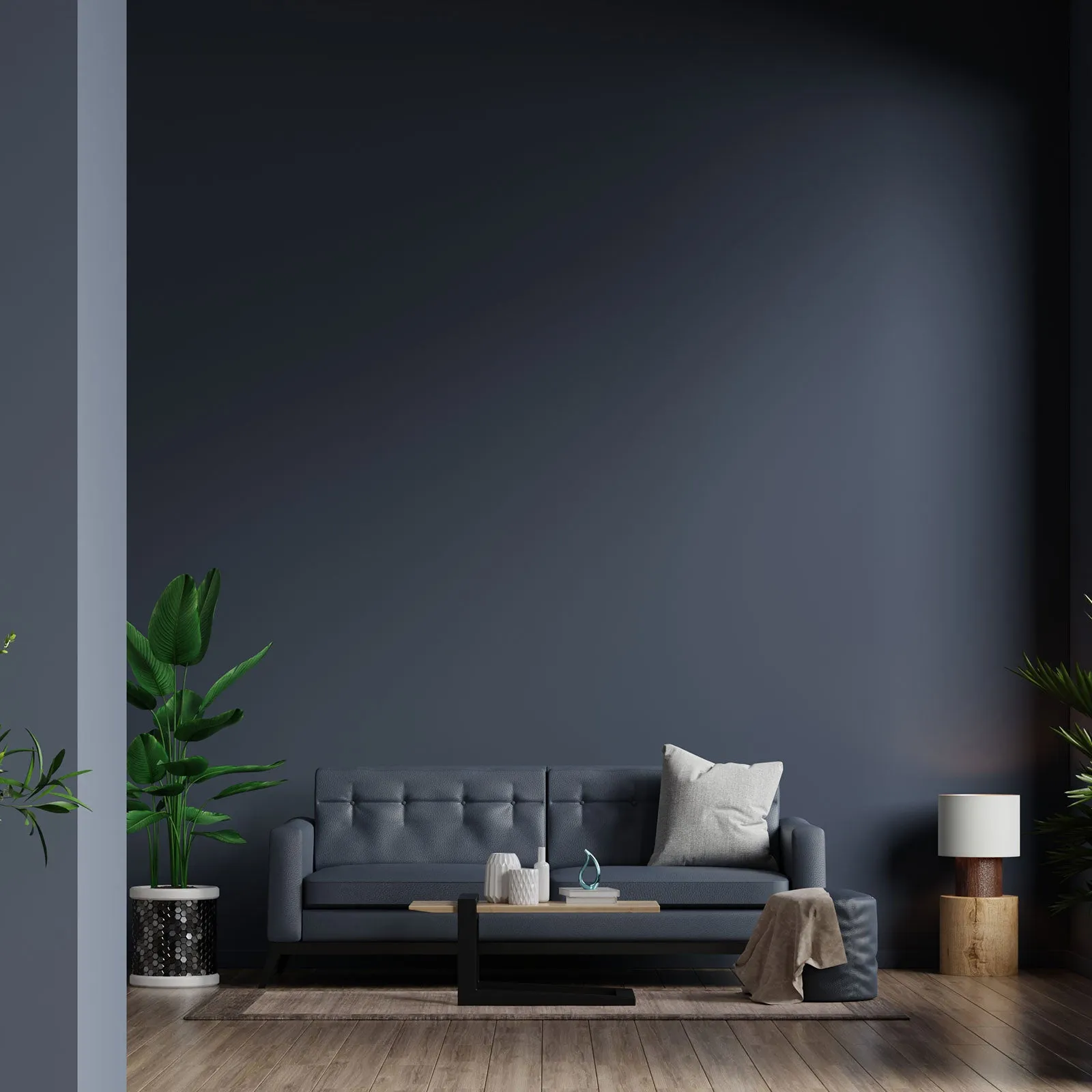 Ein gemütliches Wohnzimmer mit Wandbild, das die ideale Umgebung für ein kühles Frosch Getränk in der deutschen Freizeit darstellt.