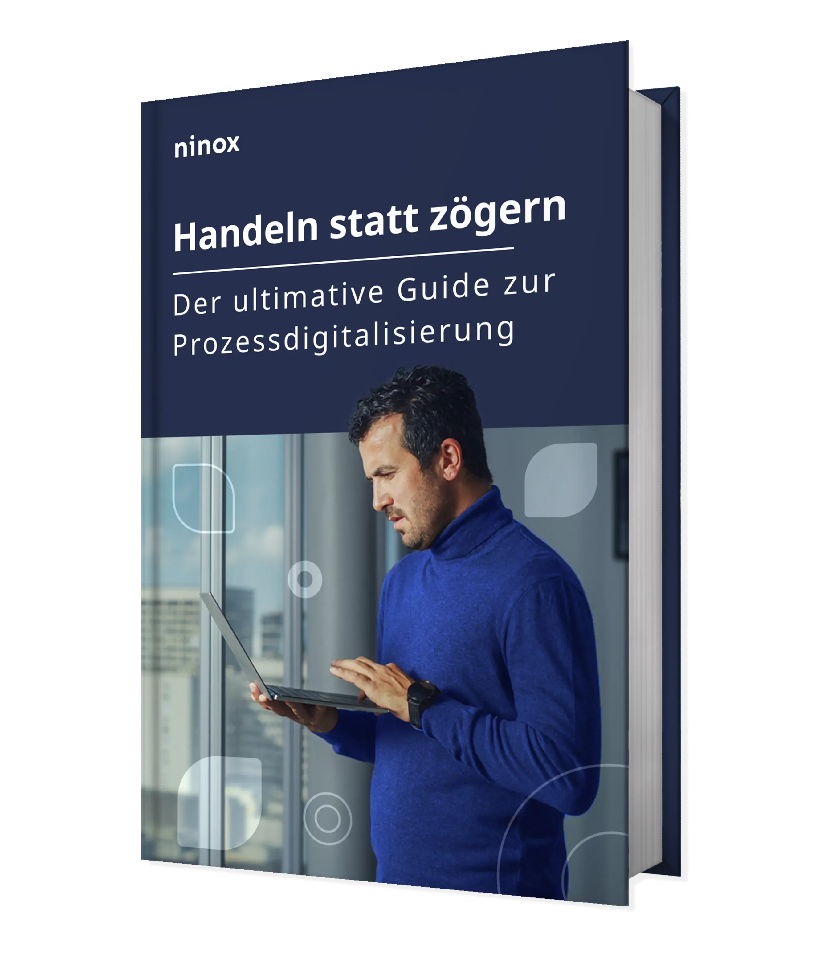 Ein Rhinozeros-Illustration mit einem Buchumschlag, symbolisch für Wissen und Schutz.