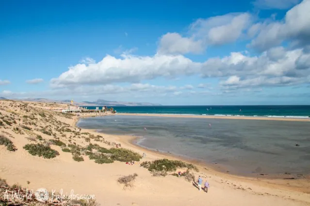 Ein Traumstrand auf Fuerteventura, Kanarische Inseln