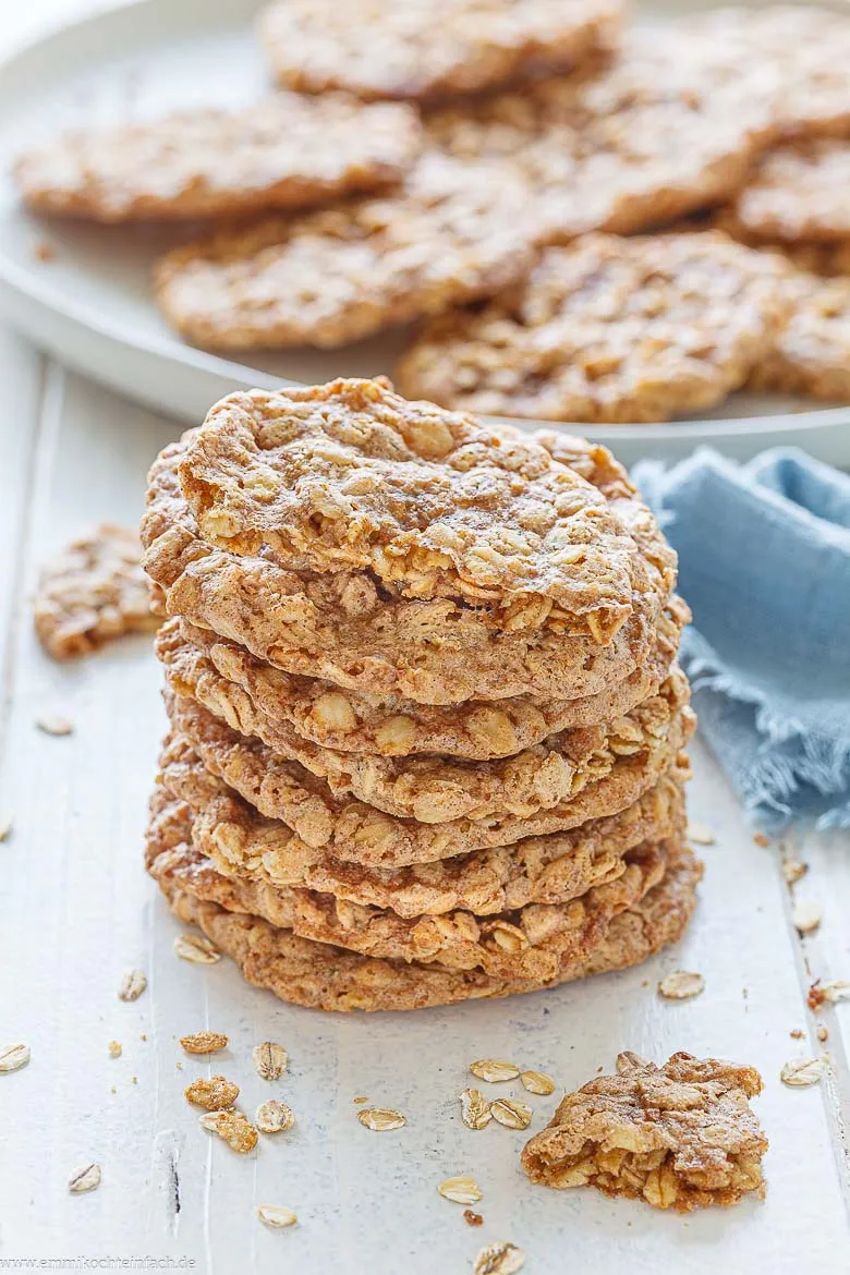 Einfaches Haferkekse-Rezept