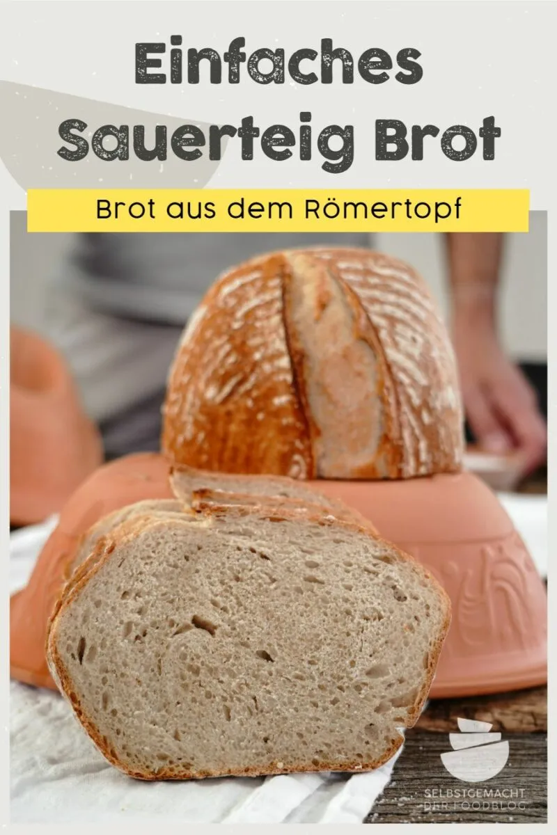 Einfaches Sauerteigbrot im Römertopf Bild