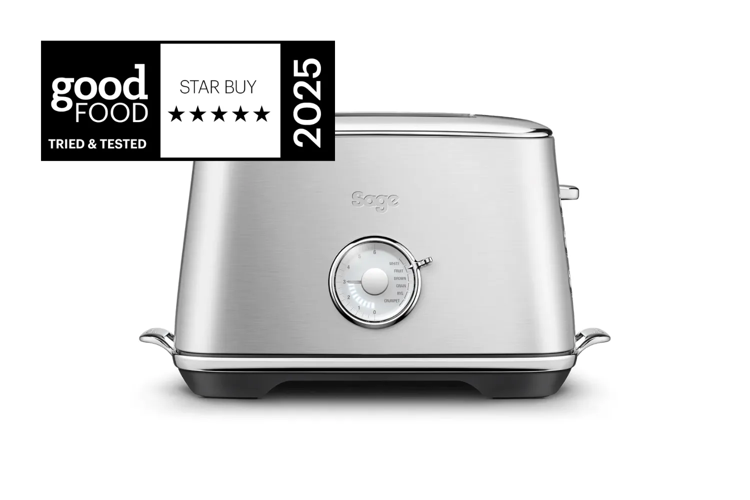Eleganter Sage The Toast Select Luxe Toaster in Rosé mit intuitiven Bedienelementen