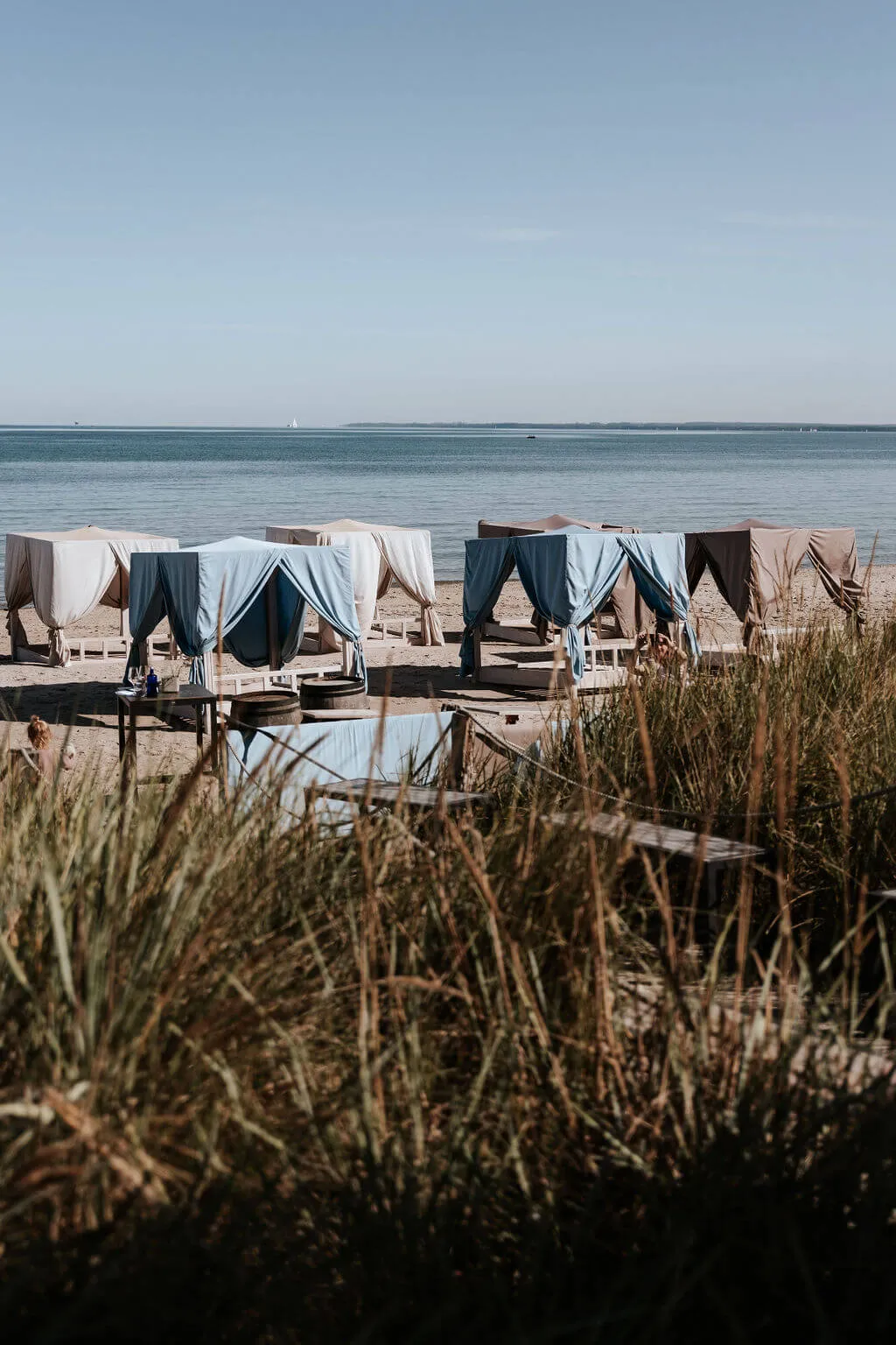 Elegantes Interieur im Strandhaus Hamptons
