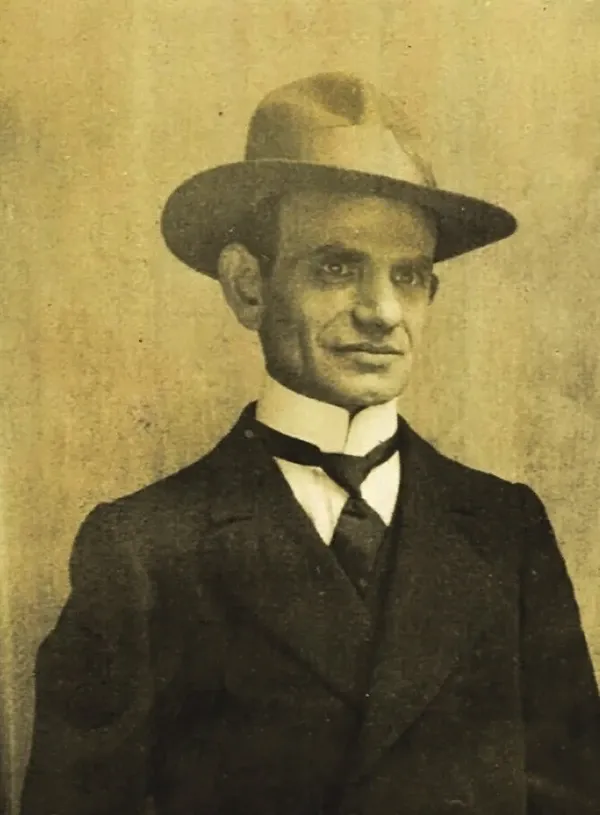 Emanuel Tschissik um 1918.