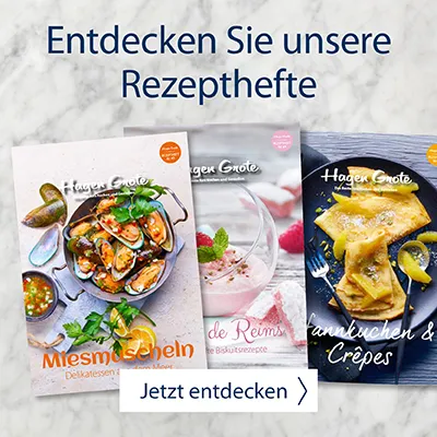 Entdecken Sie unsere Rezepthefte