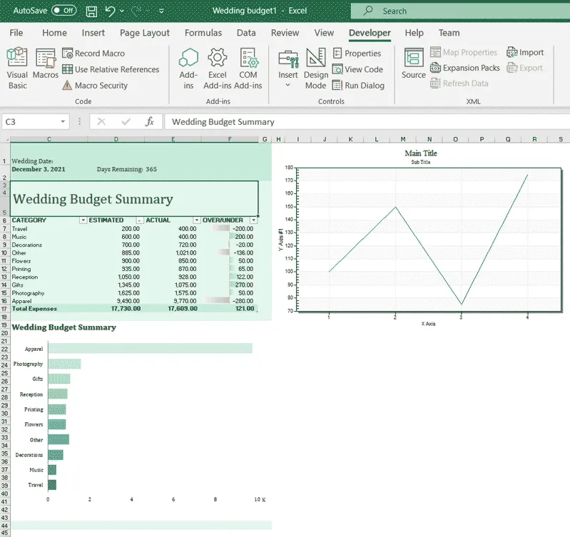 Excel charting activex adding ocx step 4.