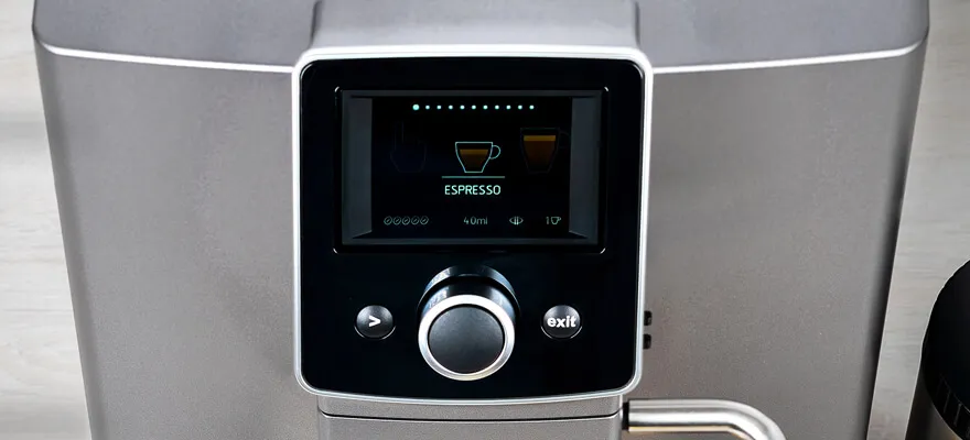Farbdisplay des Nivona 821 Kaffeevollautomaten