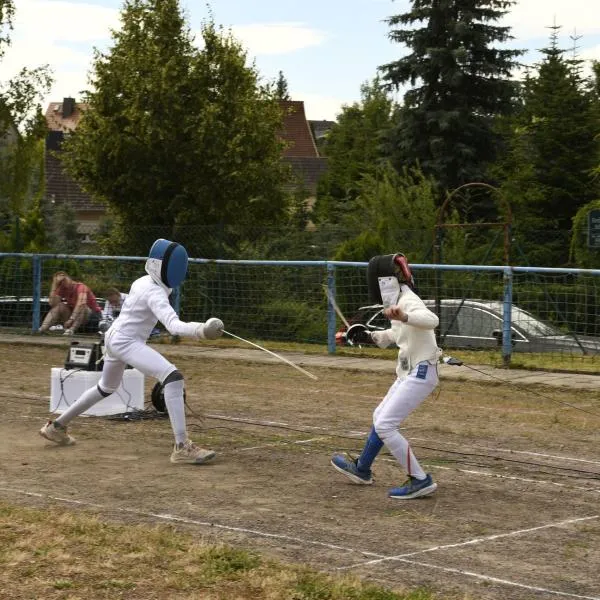 Fechten ist eine Kombination aus Technik und Taktik