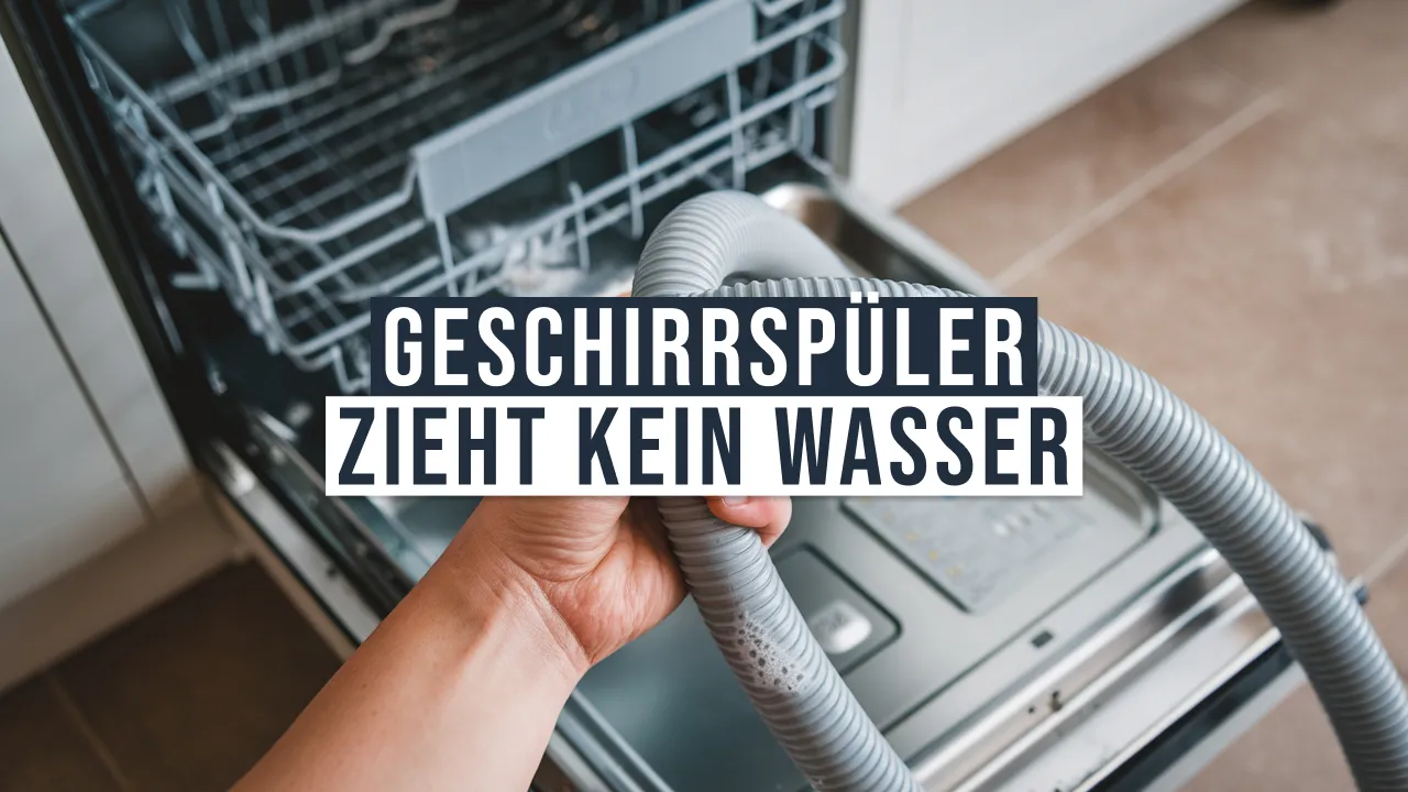 Fehleranalyse: Blomberg Geschirrspüler zieht kein Wasser