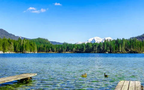 Ferienhaus am See - Hintersee