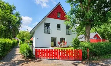 Ferienhaus in Untergöhren mit eingezäuntem Grundstück für 4 Gäste mit Hund