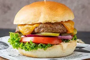 Fertig ist der selbstbelegte Burger!