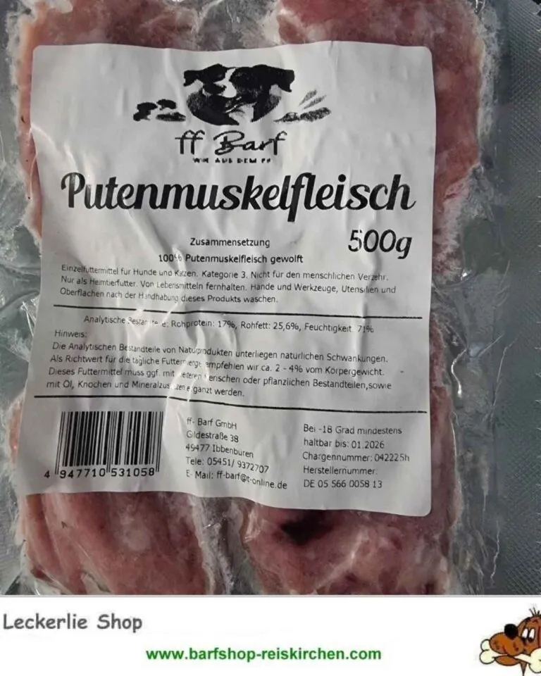 FF Barf Putenmuskelfleisch