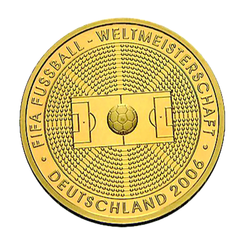 FIFA Fussball-WM 2006 Goldmünze