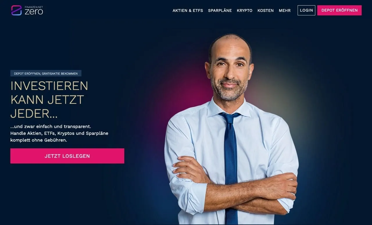 Finanzen.net ZERO Startseite