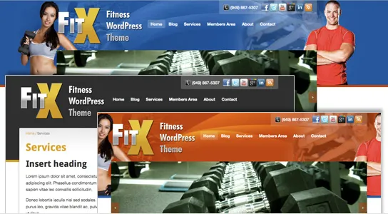 FitX Gym WordPress Theme