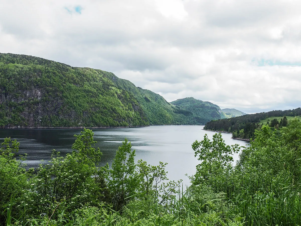 Fjord in Südnorwegen