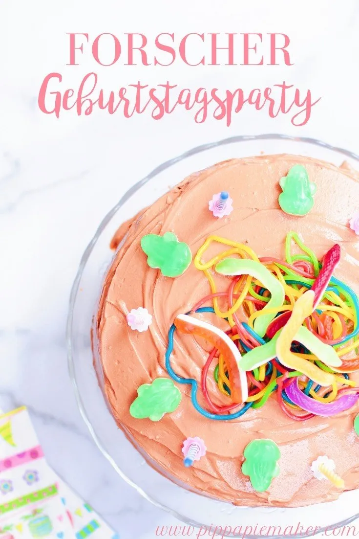 Forscher Geburtstag Kuchen und Party-Ideen: Kreative Mottoparty für Kinder mit spannenden Experimenten