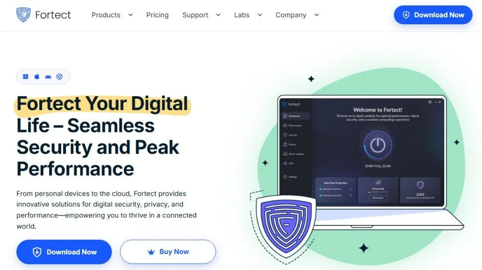 Fortect Anwendungsoberfläche