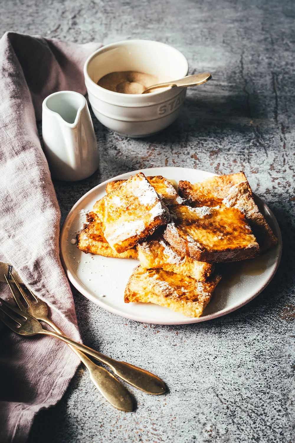 French Toast Sticks oder Arme Ritter aus der Heißluftfritteuse für Frühstück und Brunch