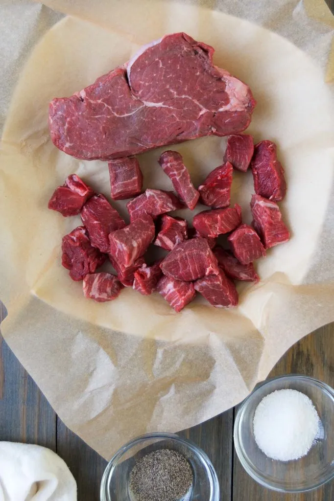 Frische Champignons für ein köstliches Stroganoff Rezept