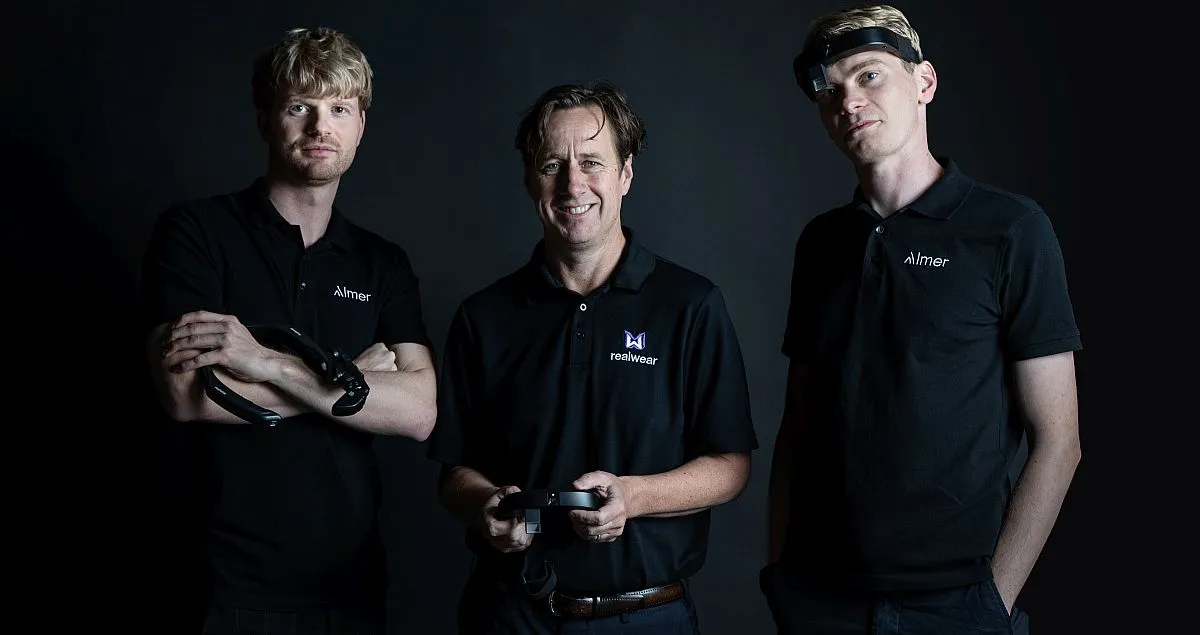Führungsteam von RealWear und Almer nach der Übernahme, unterstützt von TeamViewer CH