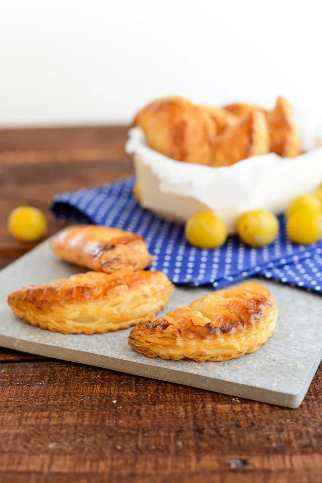 Füllung für Mirabellentaschen mit frischen Mirabellen