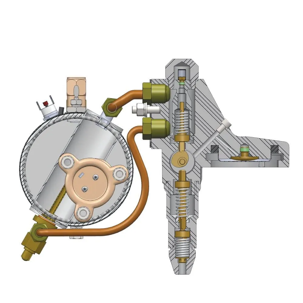 Funktionsweise eines Zweikreislaufsystems für gleichzeitige Kaffee- und Dampfzubereitung