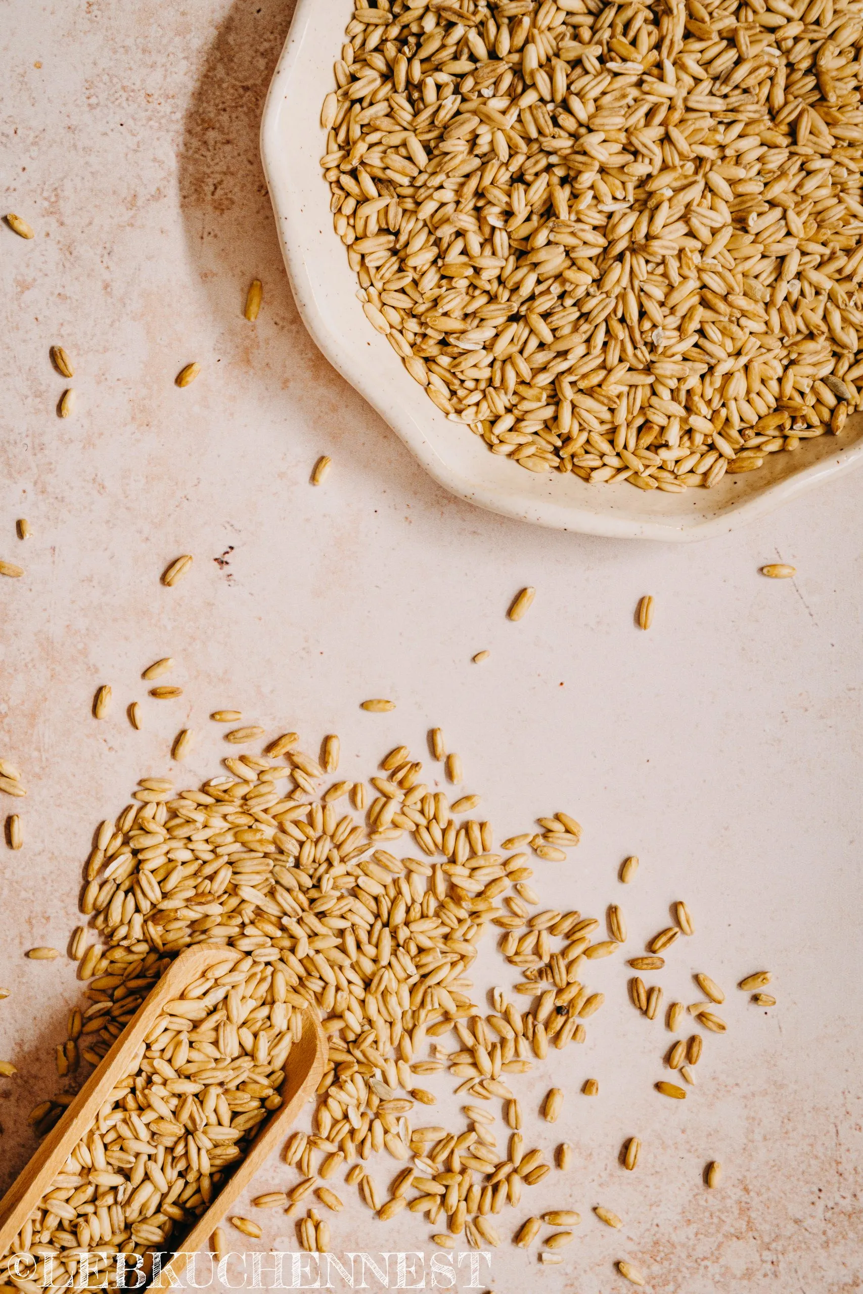 Ganze Haferkörner als vielseitige Zutat für gesunde Hafer Rezepte