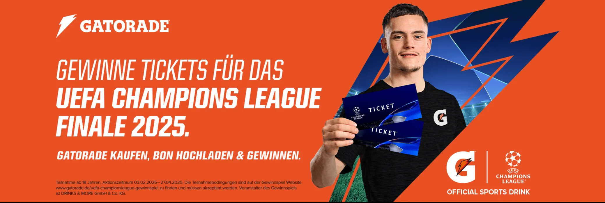 Gatorade - Kaufen und gewinnen!