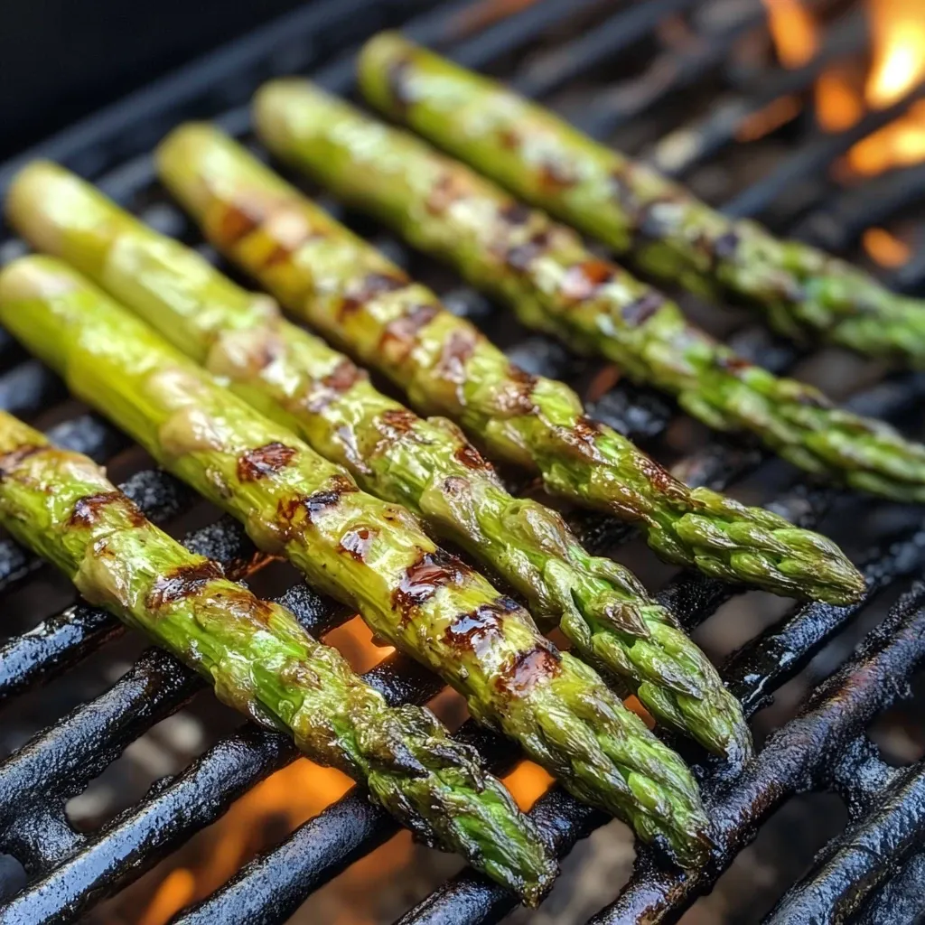 Gegrillter Spargel