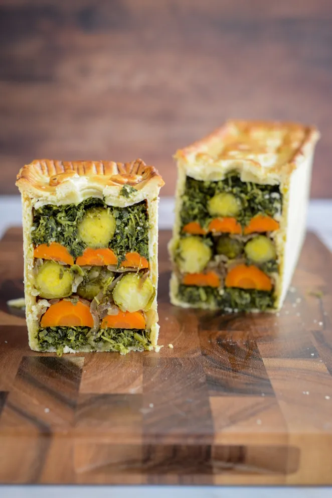 Gemüsepastete Im Teigmantel 1