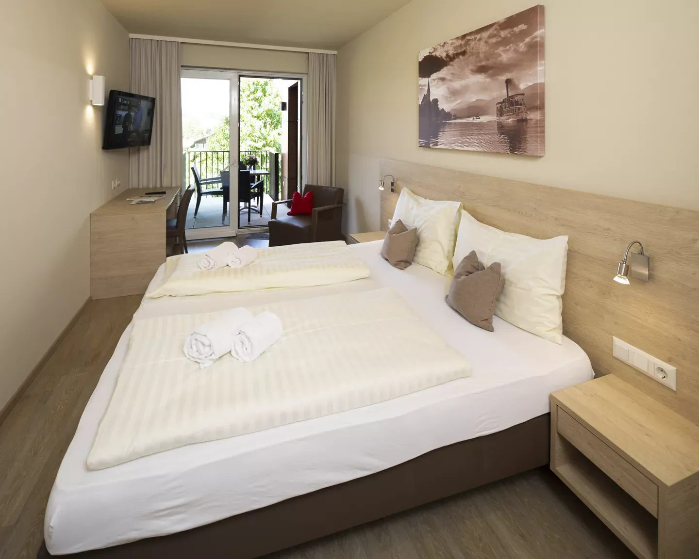 Geräumiges Familienappartement im Haupthaus von Krumpendorf am Wörthersee