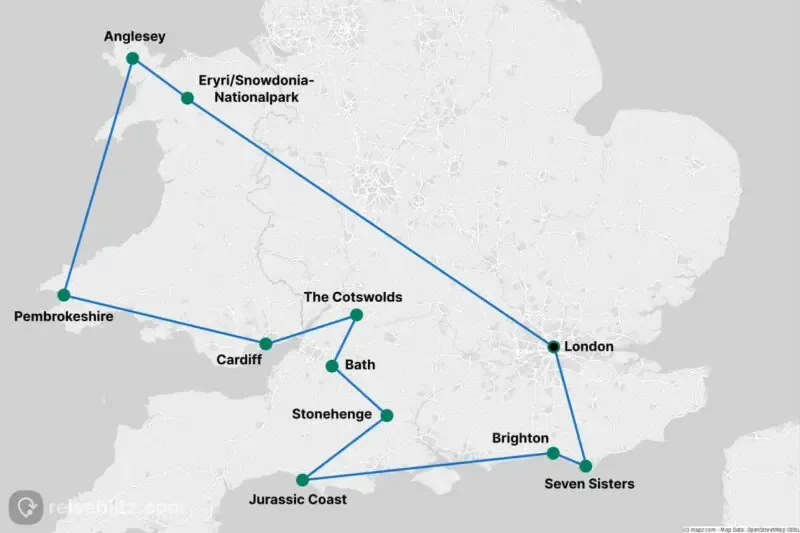 Geschwungene Hügellandschaften, tolle Küsten und eine lange Geschichte – der Südwesten Großbritanniens hat für Reisende eine Vielzahl an wunderbaren Erlebnissen zu bieten.