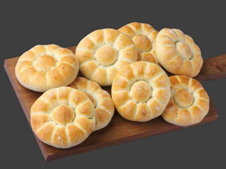 Gesunde Dinkelbrötchen für den Online-Versand