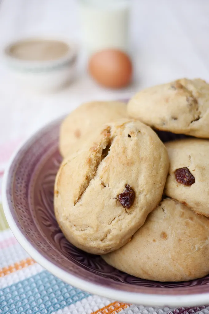 Gesunde Milchbrötchen