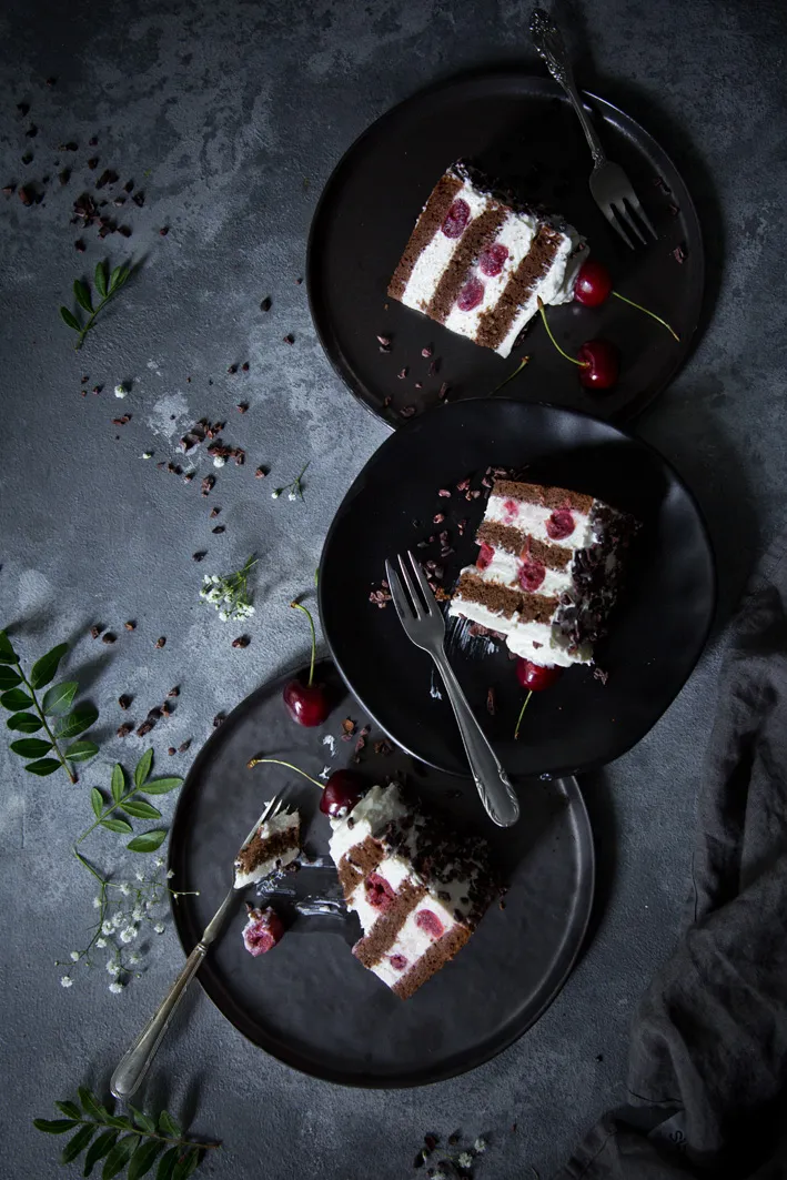 Gesunde Schwarzwälder Kirschtorte