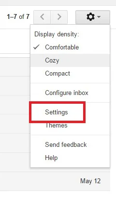 Gmail Account Settings