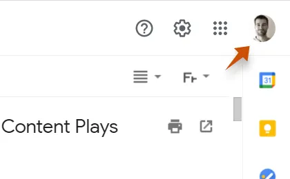 Gmail: Einstellungen öffnen, um Open-Xchange E-Mail hinzuzufügen