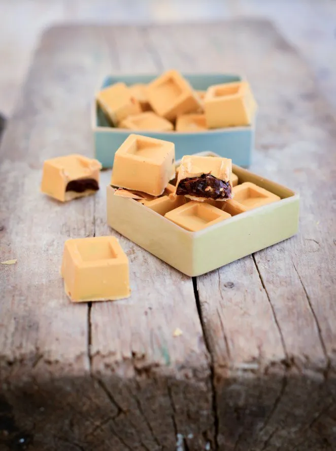 Gold Pralinen Mit Pflaumen Udn Rhum