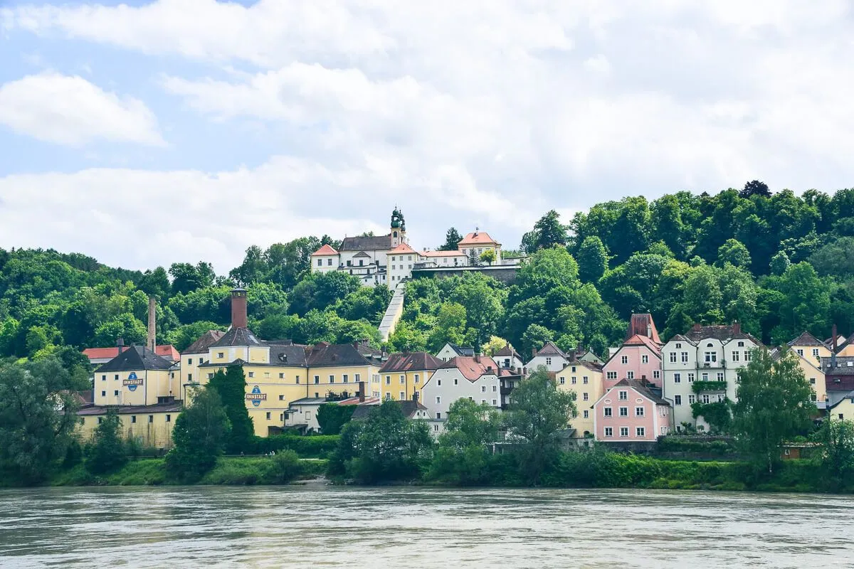 Gotteshaus: Die Wallfahrtskirche Mariahilf über Passau
