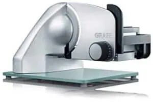 Graef C20EU Classic Aufschnittmaschine aus Edelstahl, sehr leise