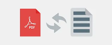 Grafik für die Konvertierung von PDF-Formaten