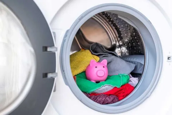 Grafik zur Berechnung des Stromverbrauchs einer Waschmaschine