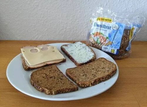 Grafschafter Eiweißbrot von Lidl mit Ölsaaten im Test und Vergleich