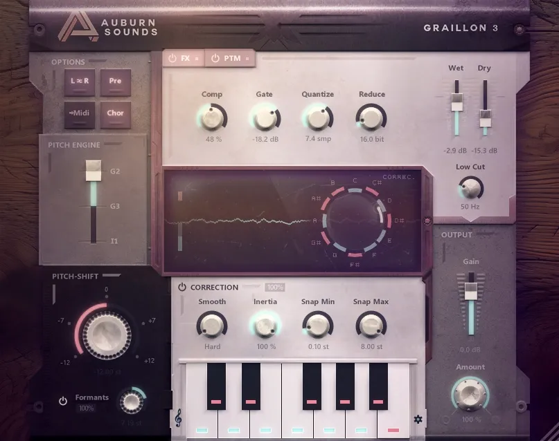 Graillon 3 Interface – kostenloses Autotune Plugin